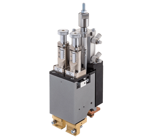 FD120 Mid Force Dual Pneumatic Weld Head – Series Electrodes