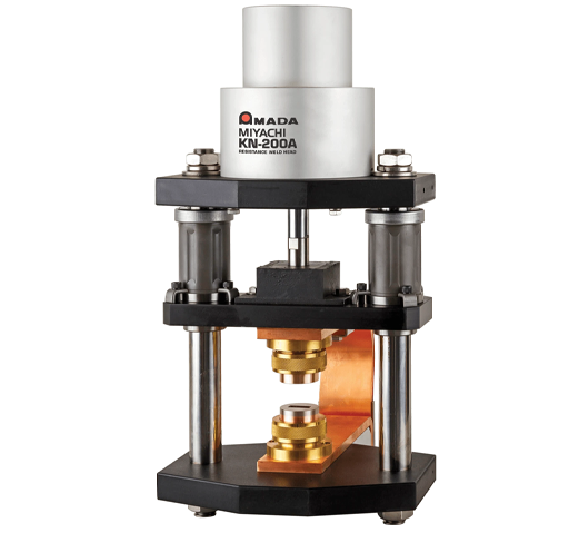 KN-200A Dual Force Pneumatic Weld Head – Opposed Electrodes